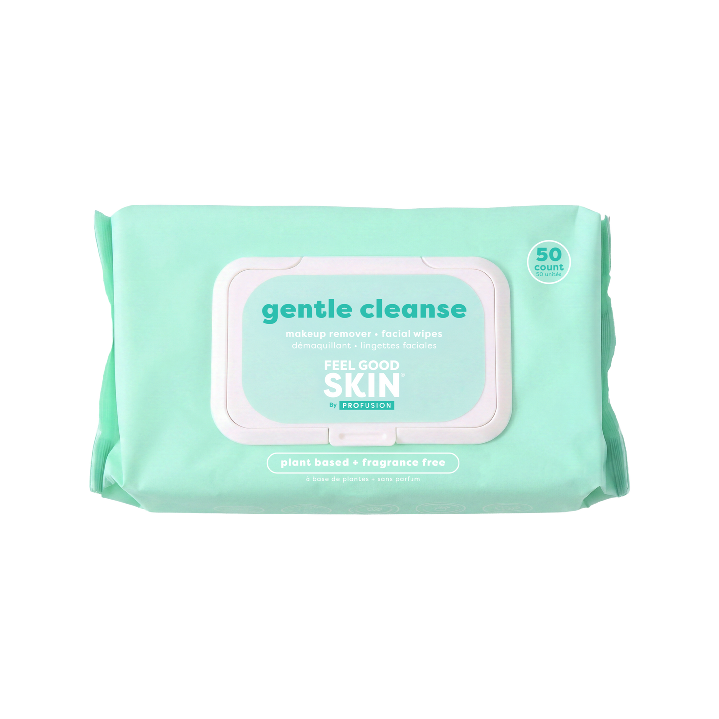 Feel Good Skin | Gentle Cleanse Makeup Remove Facial Wipes - 50 count