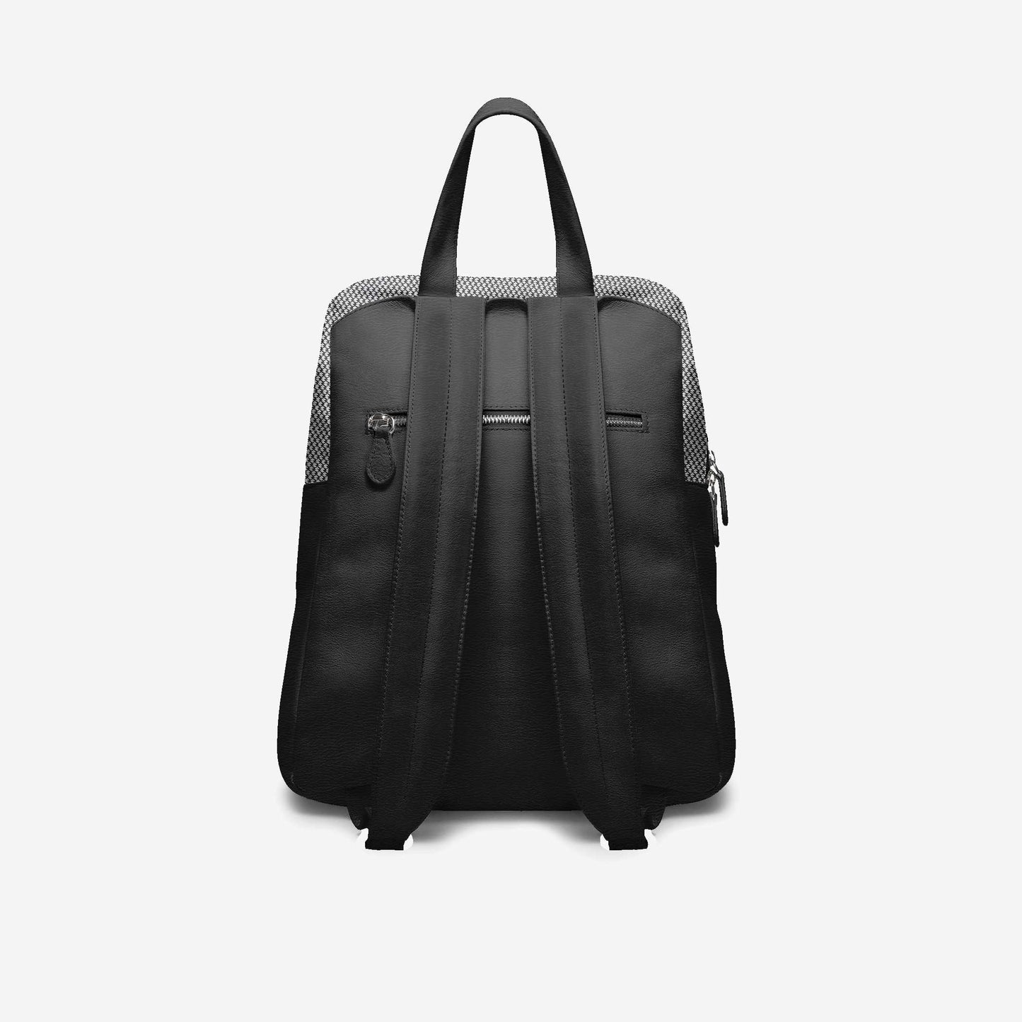 Sac à dos vegan noir et jaune BYMANYC ® New York – Fabriqué en Italie 