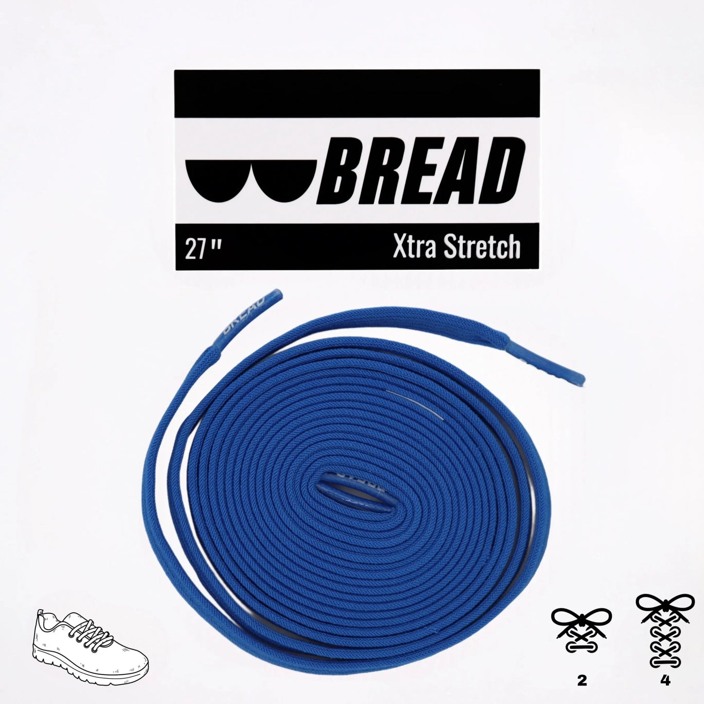 Sonic Blue Bread Laces
