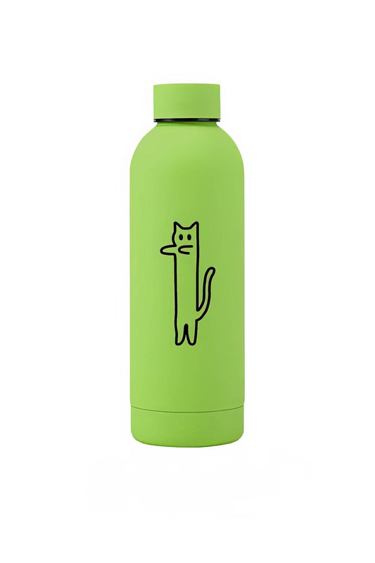 FluidCat Insulated Mug – Cute & Large Capacity（500ML）