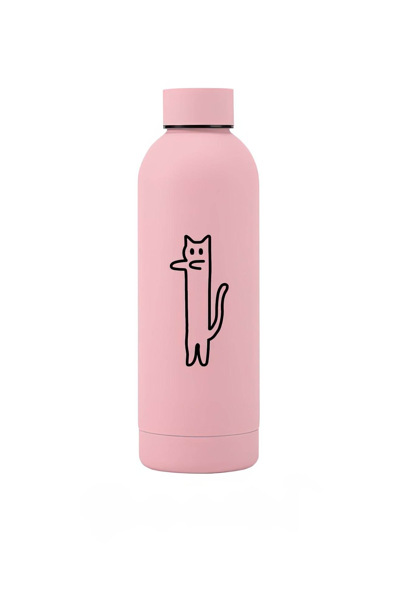 FluidCat Insulated Mug – Cute & Large Capacity（500ML）