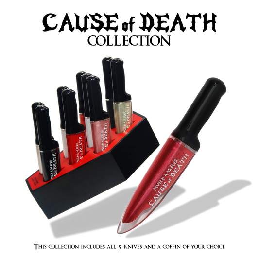 Cause of Death Liquid Eyeshadow Collection — Original with Red Coffin