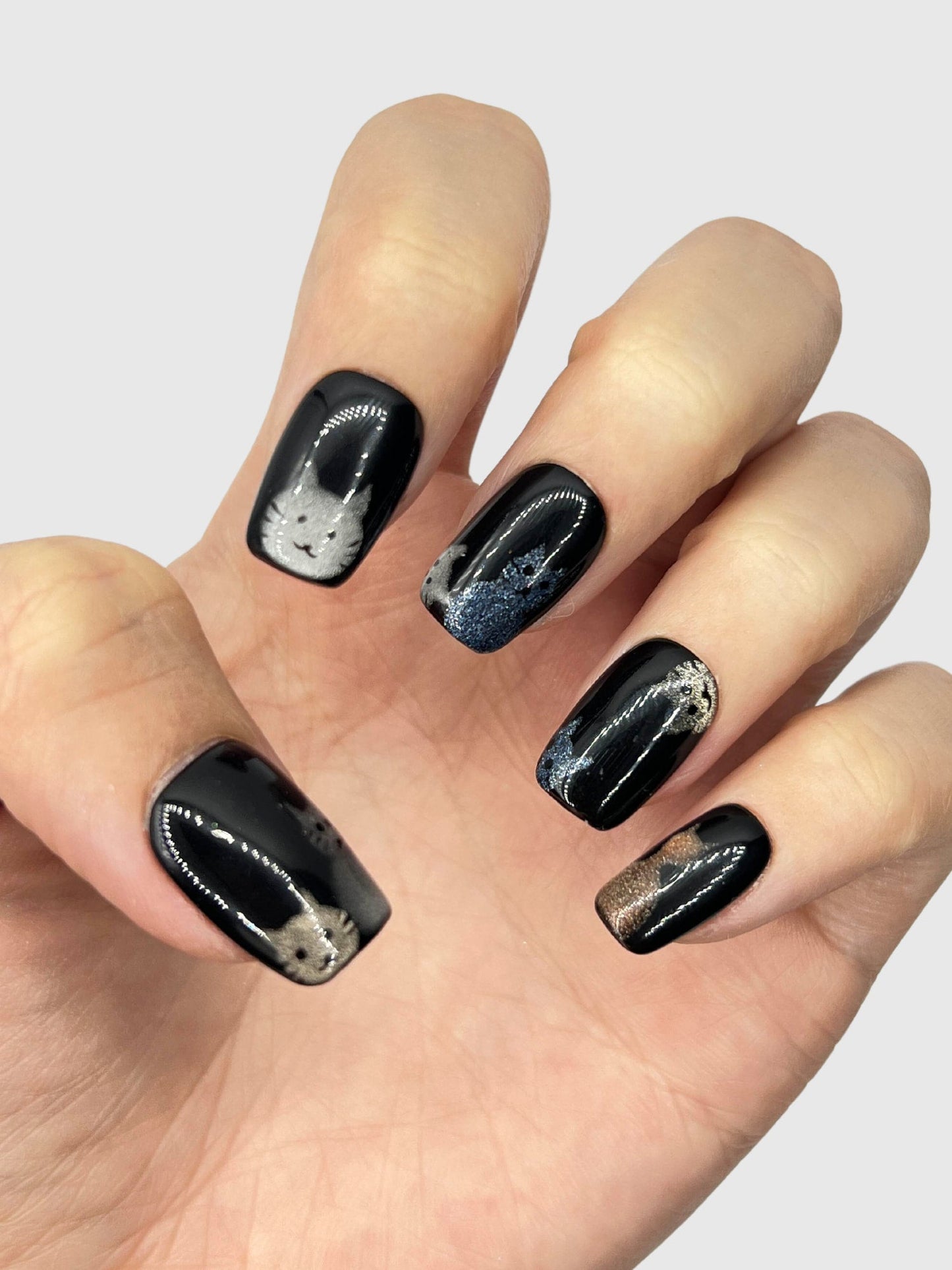 Cat Lady Nekoyanin Press-on Nails