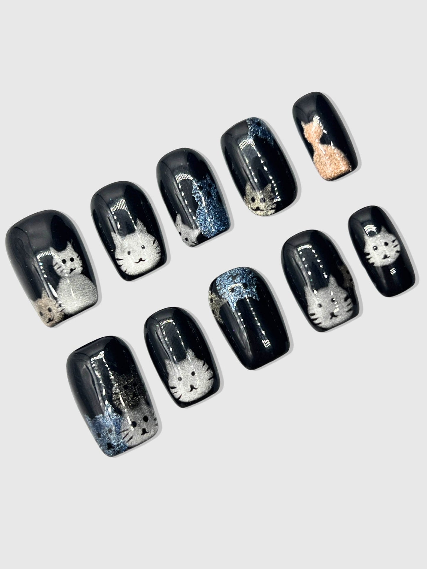 Cat Lady Nekoyanin Press-on Nails