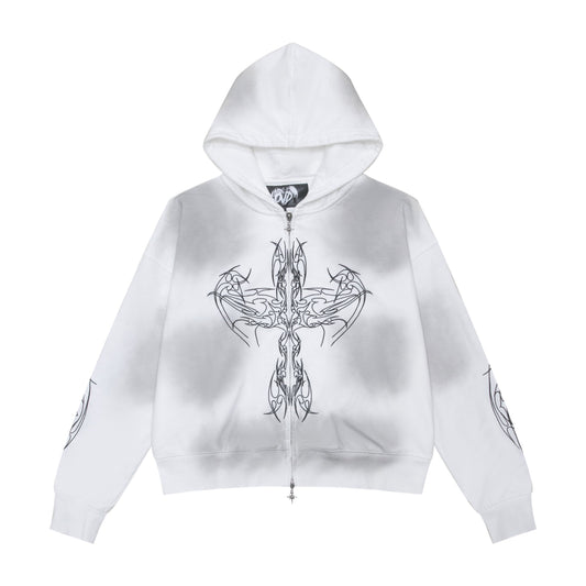 "DRTYANGL" ZIP UP