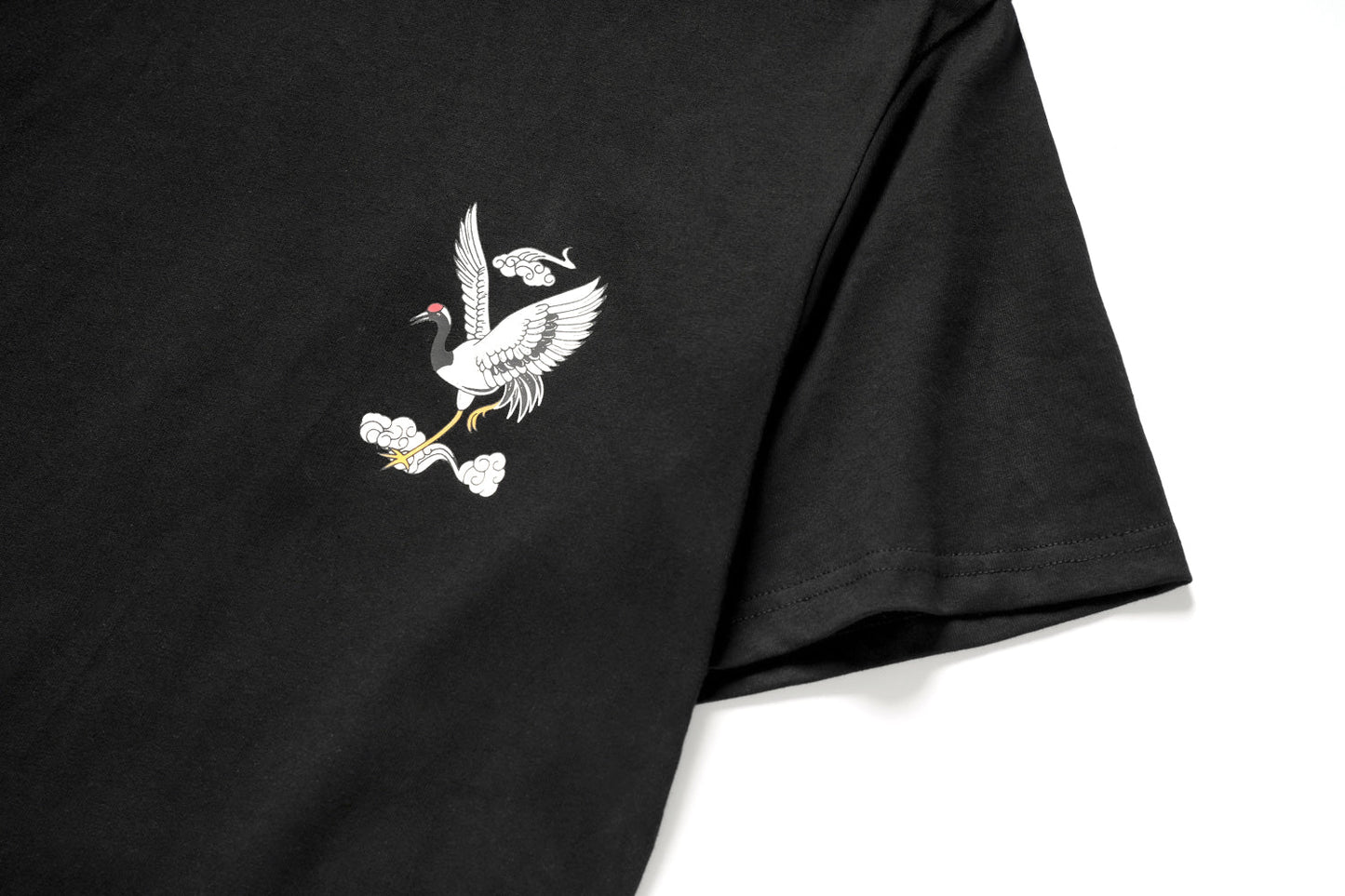 Crane and Waves Tee
