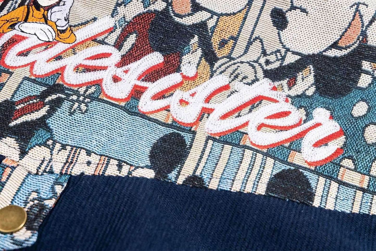 Embroidered Bomber Jacket – Retro Baseball Style