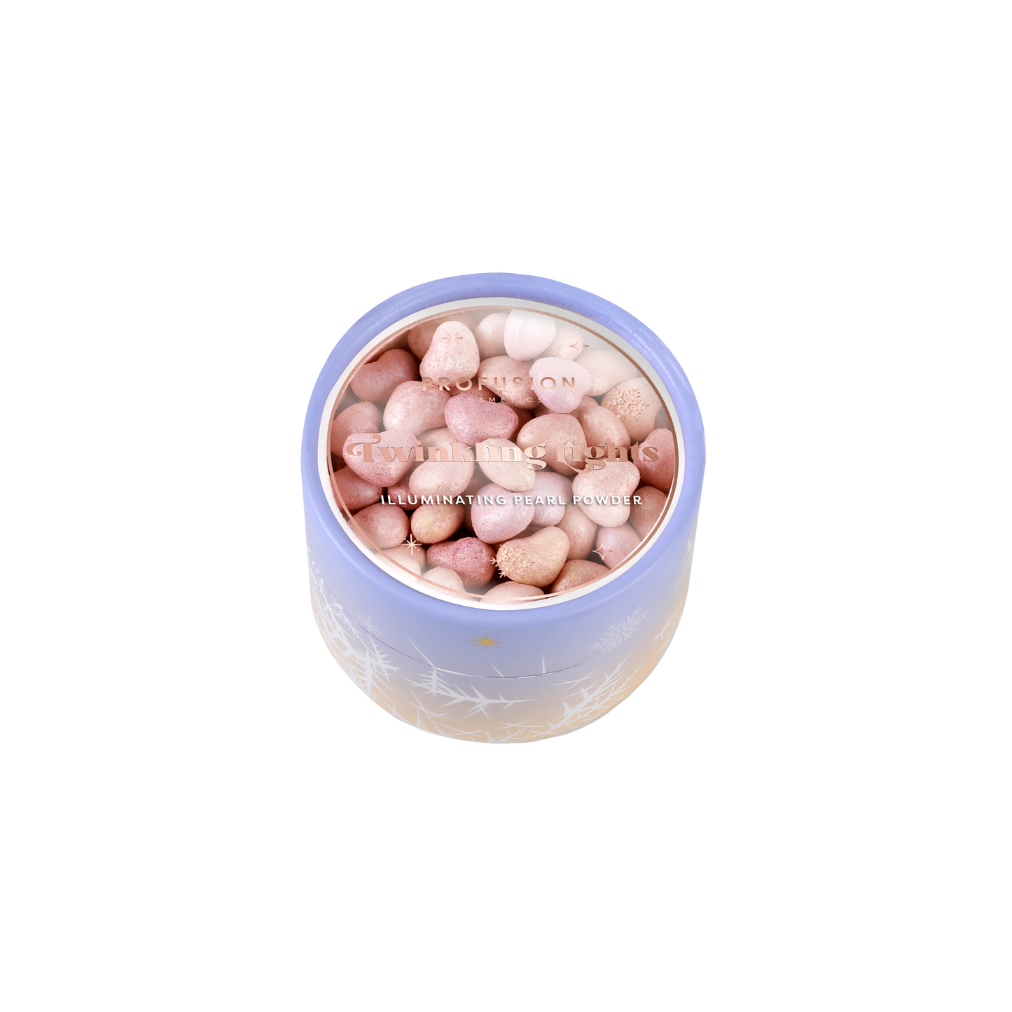 Gelée scintillante givrée | Trousse de houppettes Lumières scintillantes