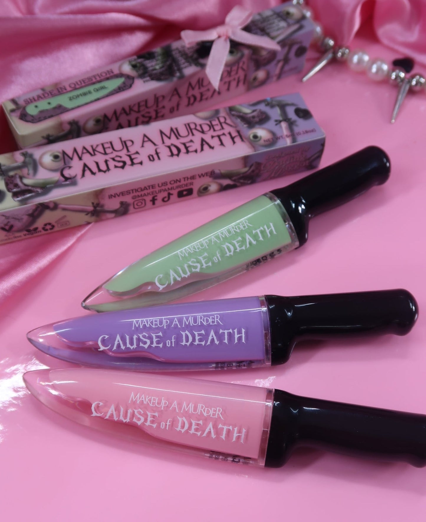 Cause of Death Pastel Liquid Makeup a Murder Eyeshadow Collection