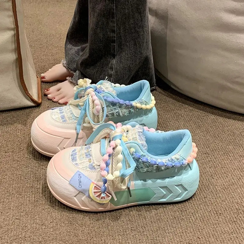 Kawaii Precious Pearl Sneakers