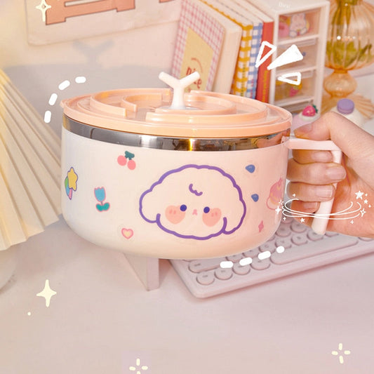 Ramen Bowl With Lid