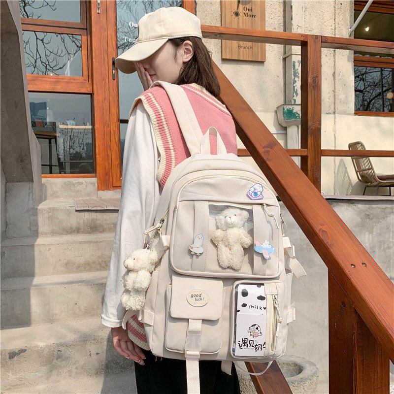 Sac à dos en peluche ours