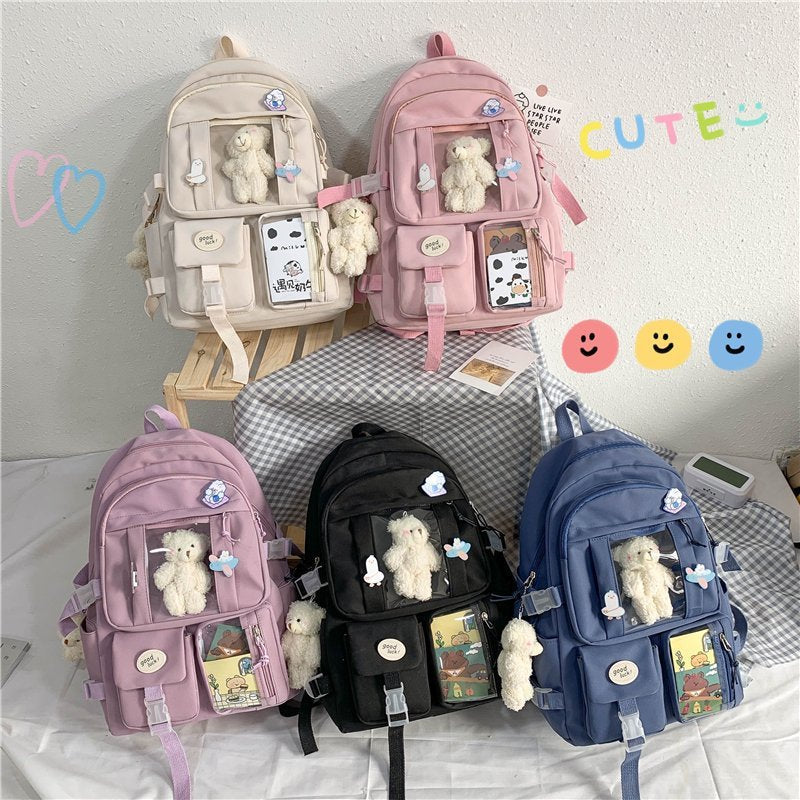 Sac à dos en peluche ours