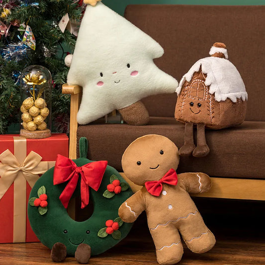Peluches de galleta de jengibre