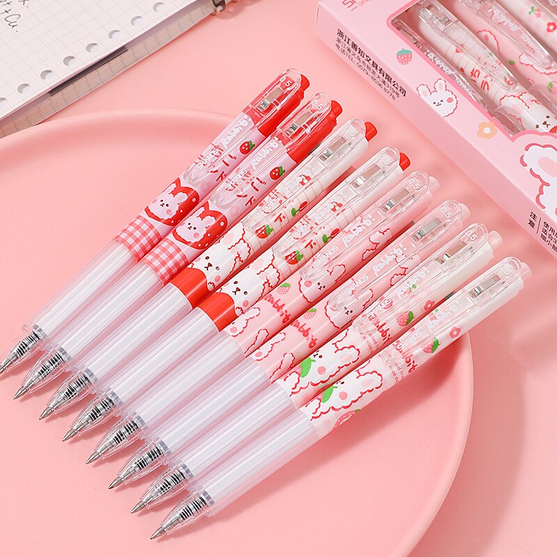 Stylos gel Strawberry Bunny