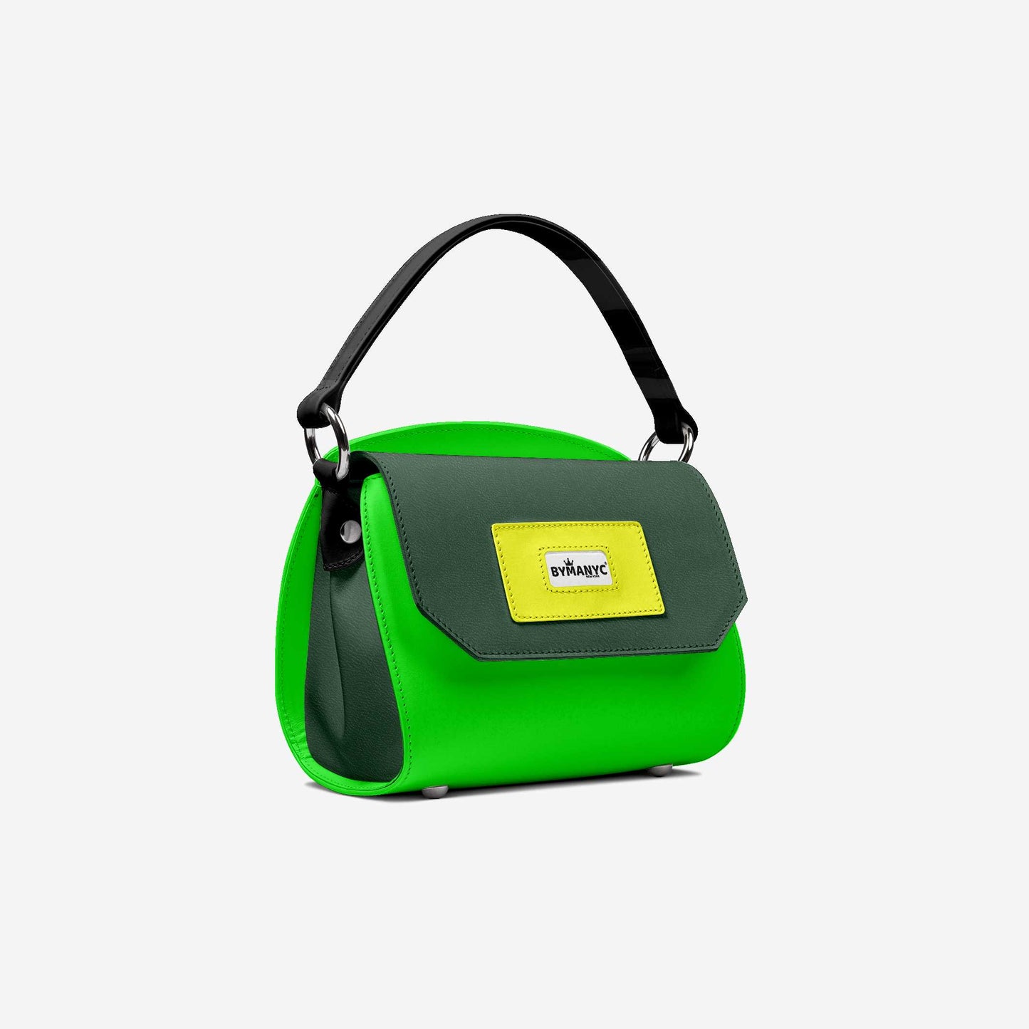 Bolso BYMANYC ® Nueva York – Minicaja vegana Couture en SoHo Midnight