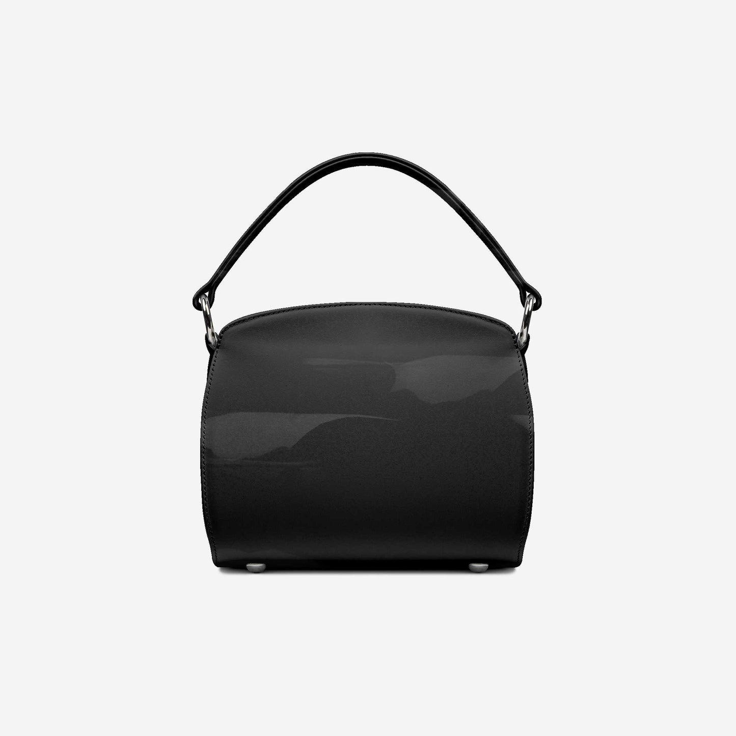 Sac à main BYMANYC ® New York – Mini malle couture vegan en noir Manhattan