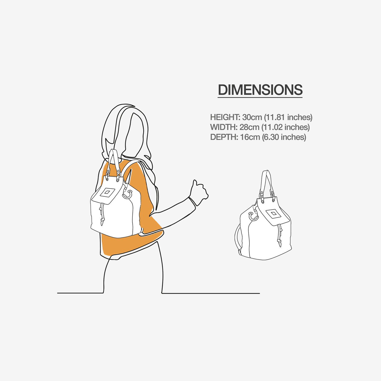Bolso vegano SOHO PINK – BYMANYC ® Nueva York Hecho en Italia