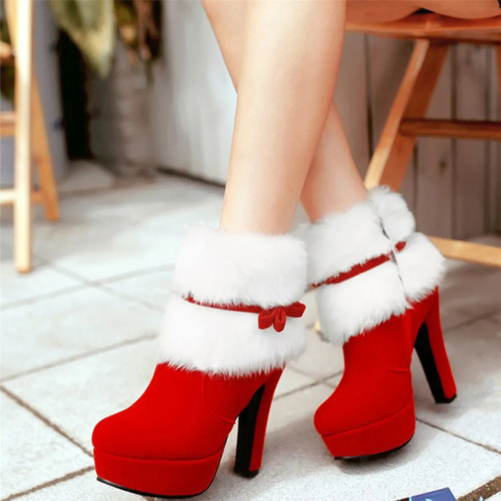 Bottines Mme Père Noël