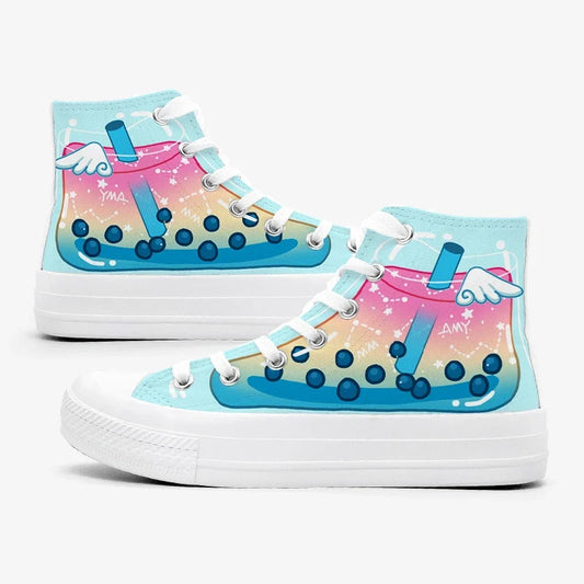 Kawaii Boba Tea Cuteness High Tops