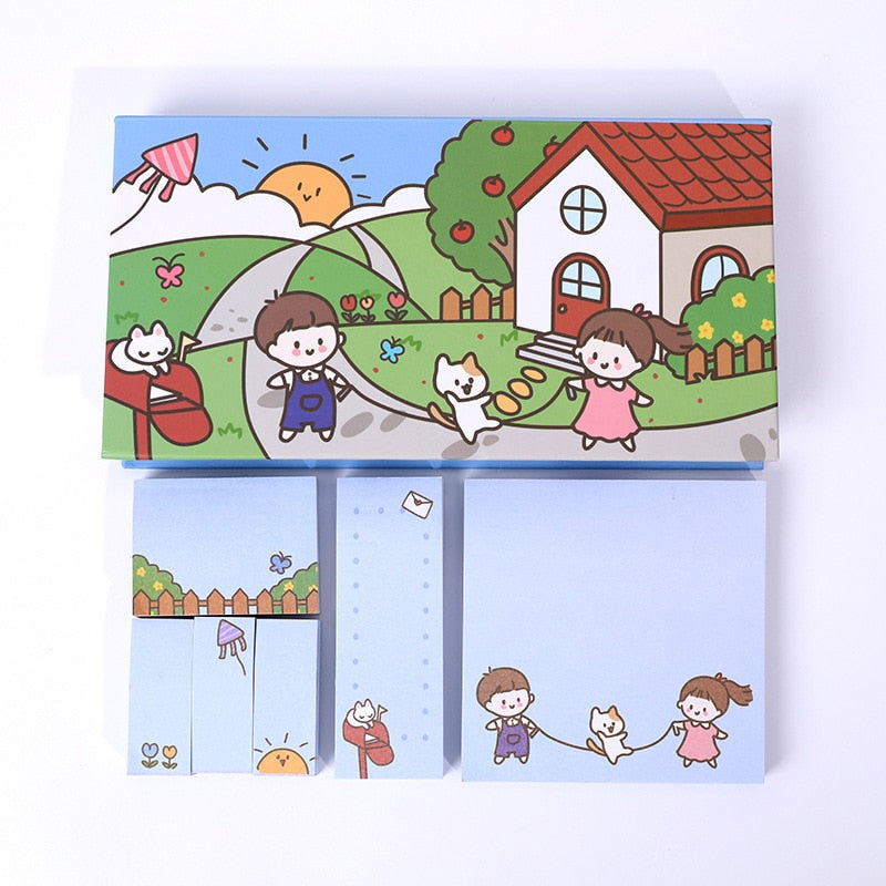 Ensemble de notes autocollantes