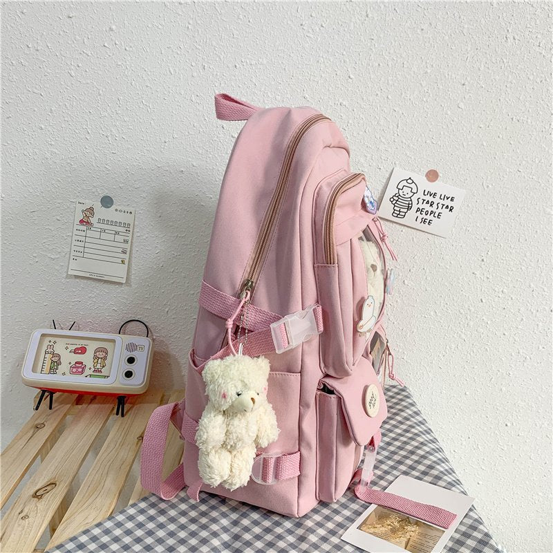 Sac à dos en peluche ours