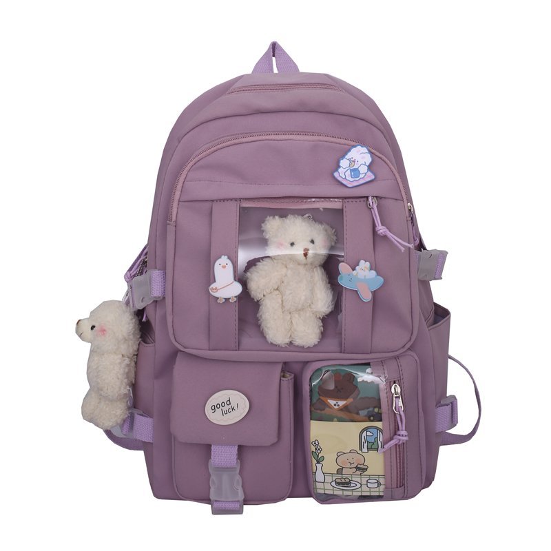 Sac à dos en peluche ours