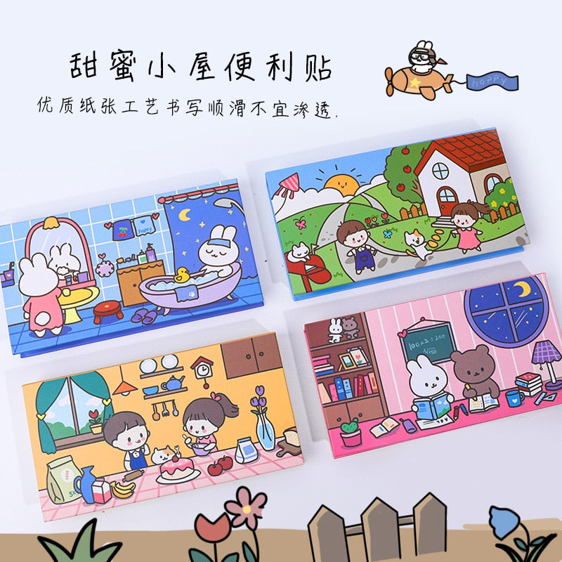 Ensemble de notes autocollantes