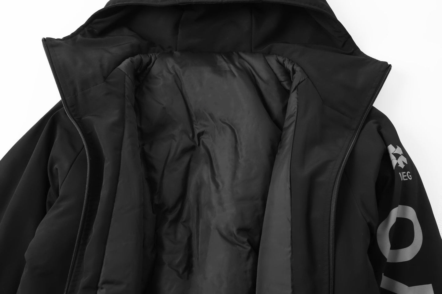 IB433 Black Winter Tokyo Parka Jacket