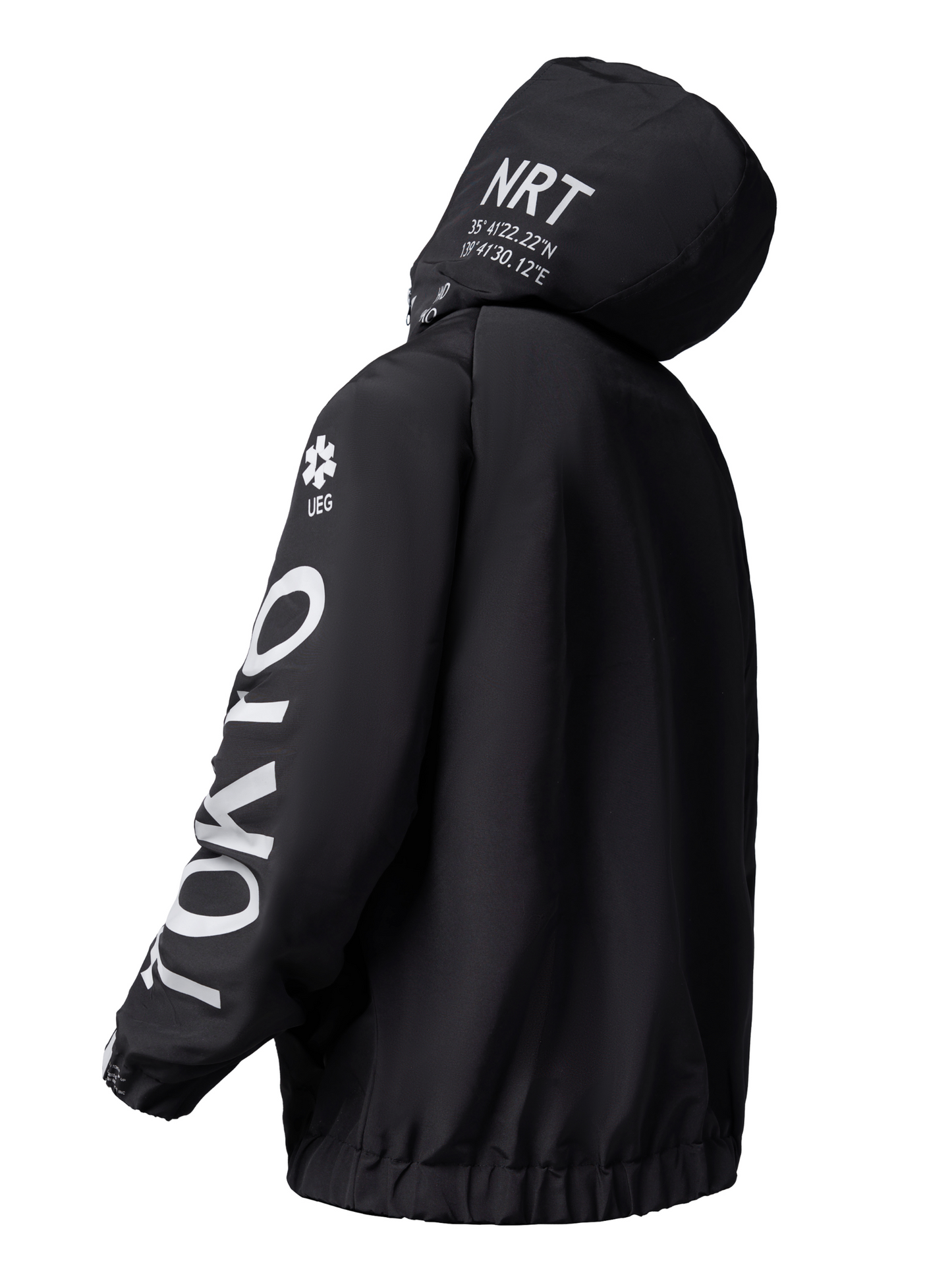 IB433 Black Winter Tokyo Parka Jacket