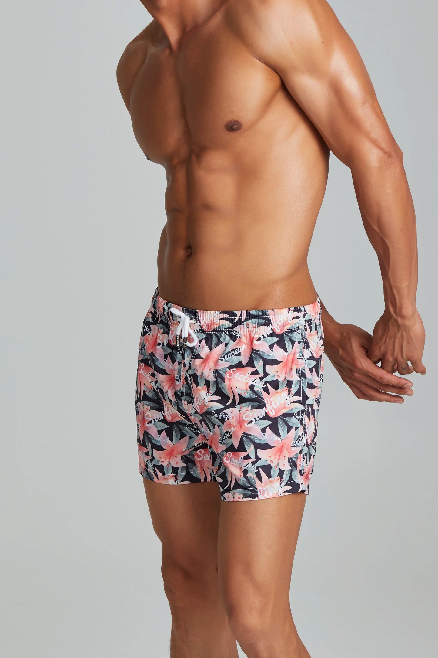 Men’s Printed Beach Shorts – Casual & Comfortable Sleepwear