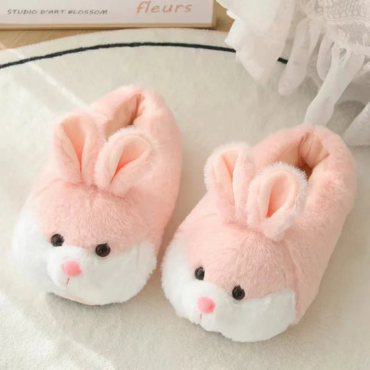 Pantuflas de conejito kawaii