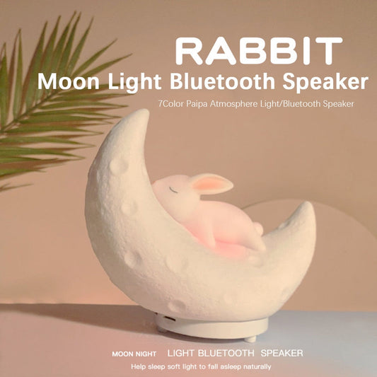 Enceinte veilleuse Moon Bunny