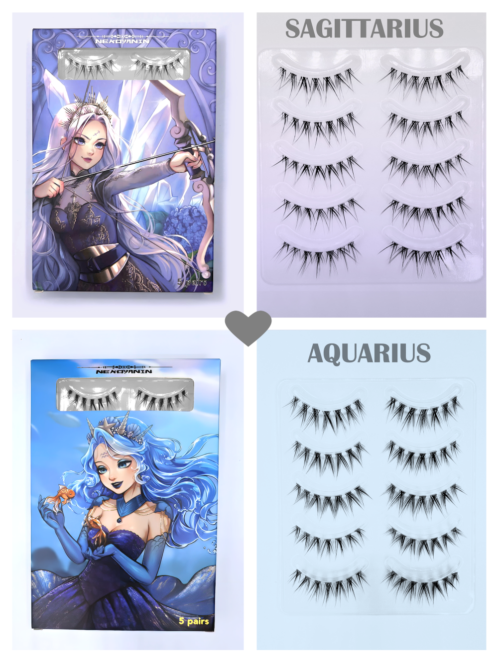 Zodiac Manga Lashes