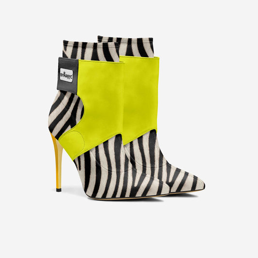 Limited Edition Vegan Stiletto Boots Futurista Noir