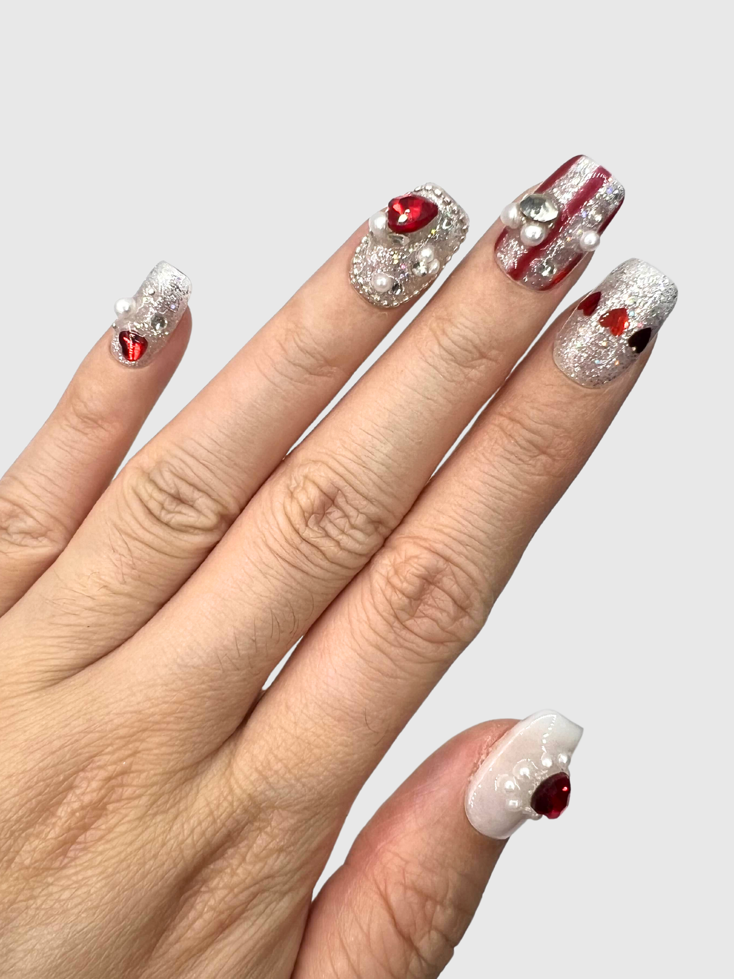 Love Arrow Handmade Press-On Nails