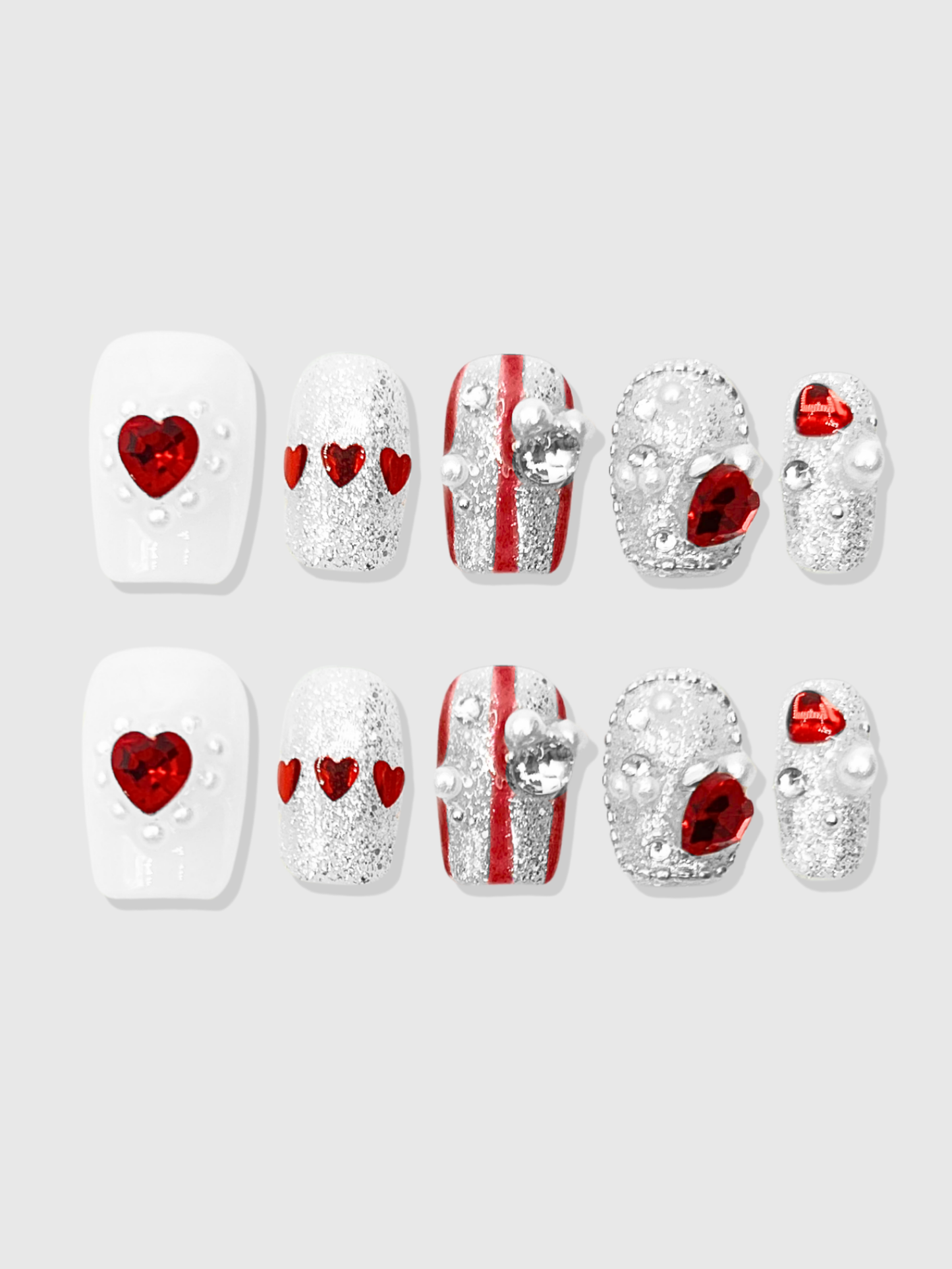 Love Arrow Handmade Press-On Nails