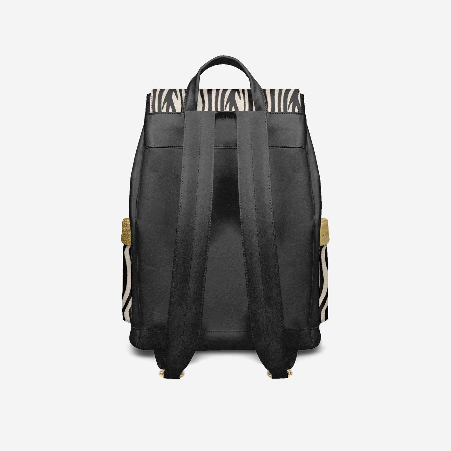 Sac à dos vegan de luxe ZEBRA GOLD EDGE – BYMANYC ® New York