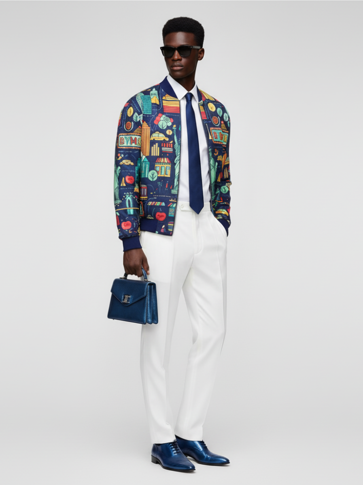 Men's MIDTOWN Bomber Jacket BYMANYC ® New York