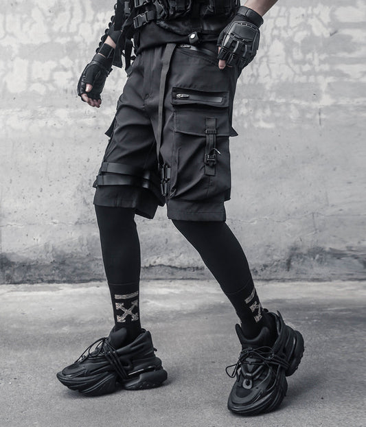 Short Paratrooper noir mat IBS429