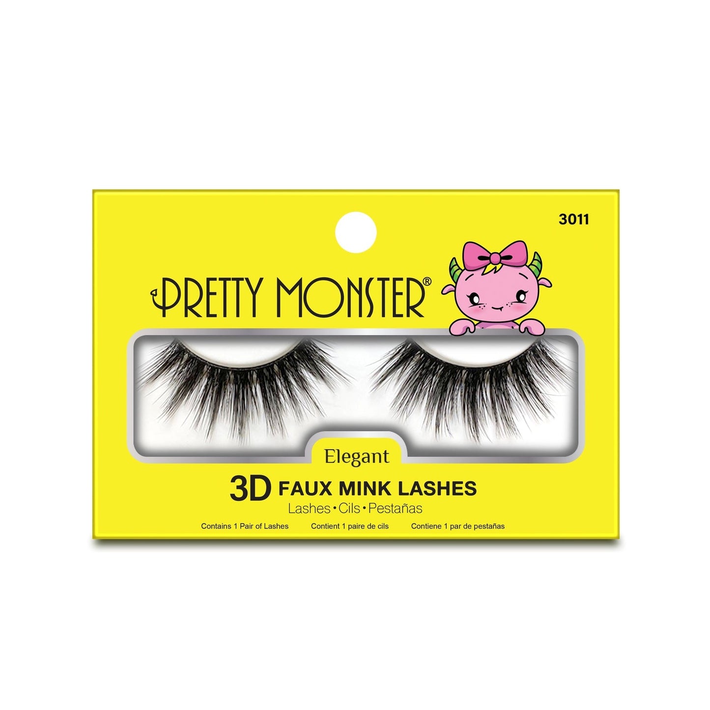 Pretty Monster Elegant 3D Faux Mink Lashes | 10 Styles