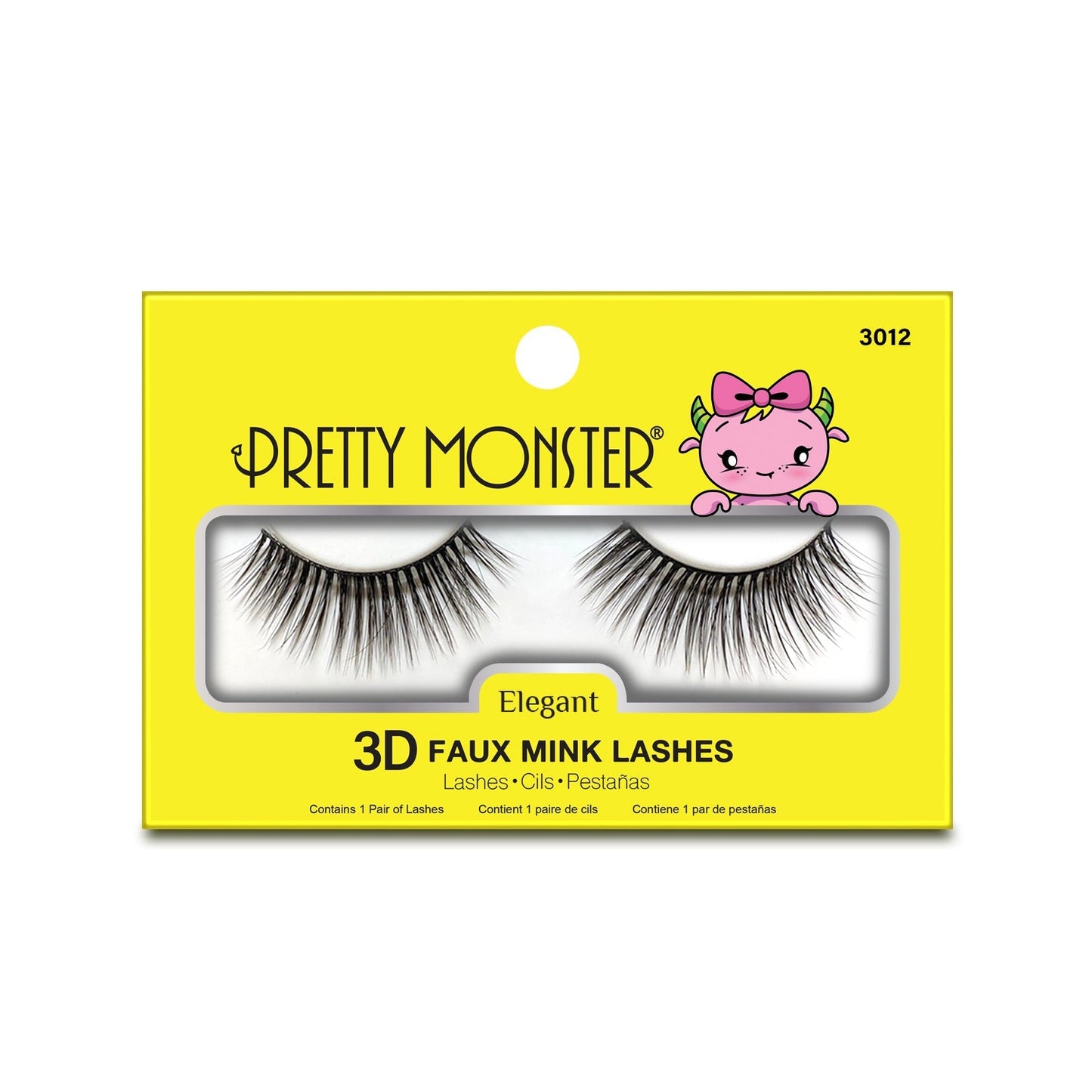 Pretty Monster Elegant 3D Faux Mink Lashes | 10 Styles