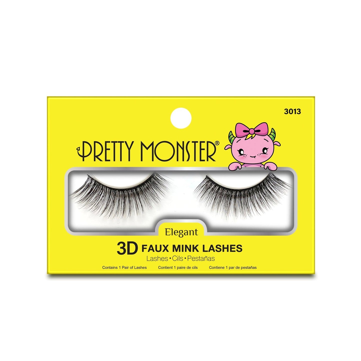 Pretty Monster Elegant 3D Faux Mink Lashes | 10 Styles
