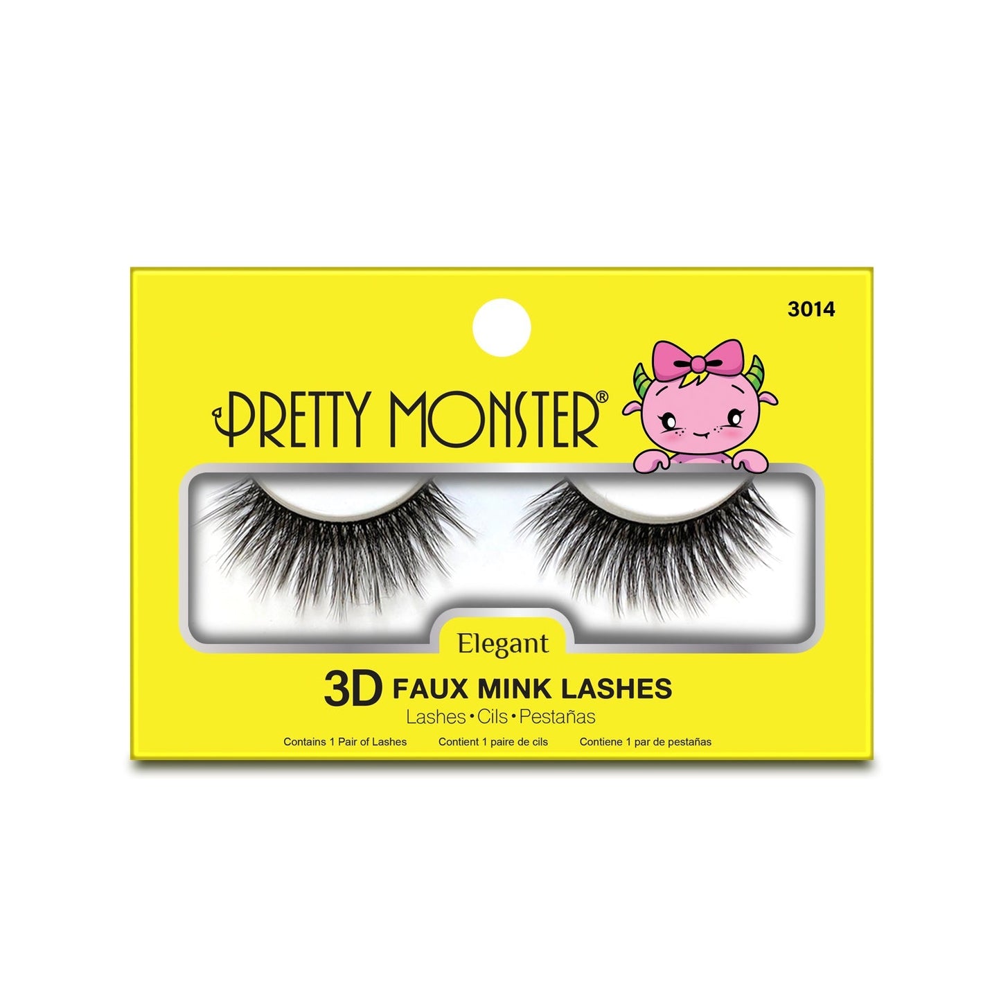 Pretty Monster Elegant 3D Faux Mink Lashes | 10 Styles