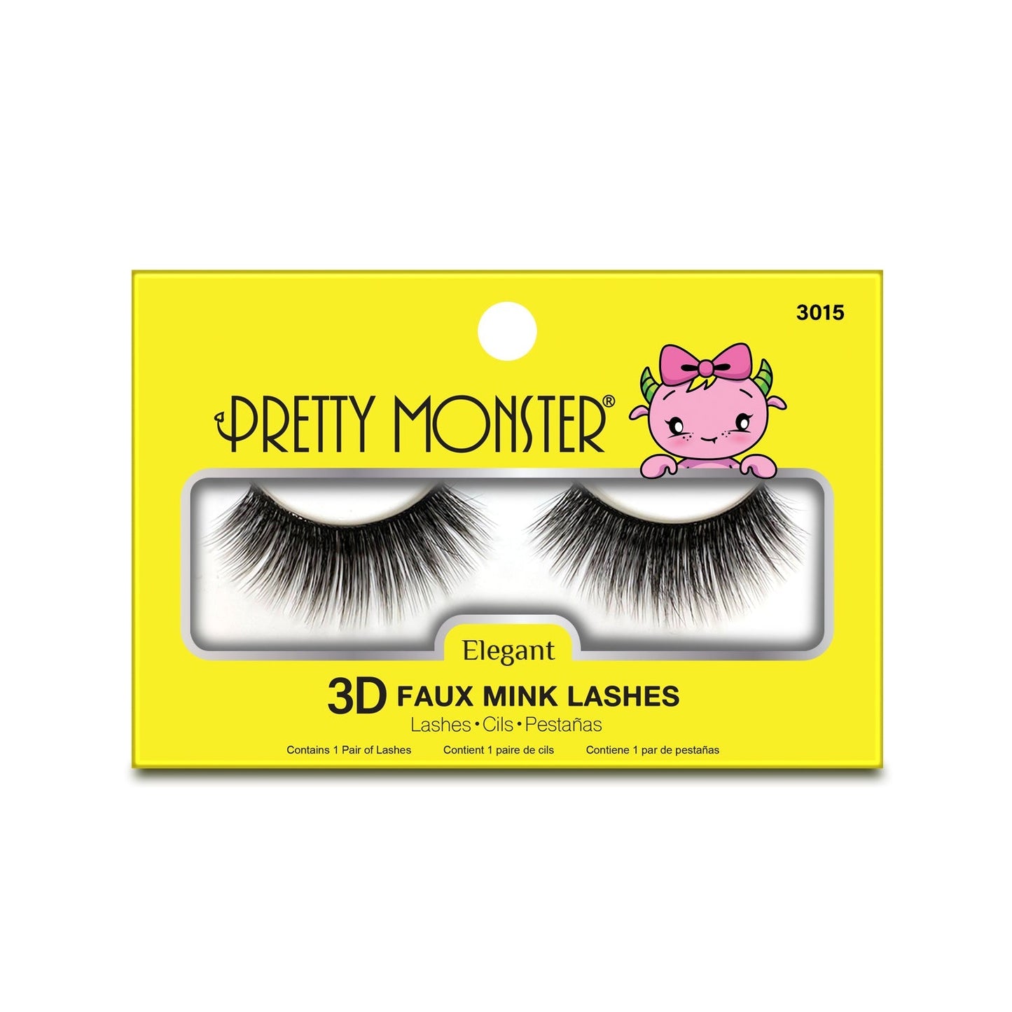 Pretty Monster Elegant 3D Faux Mink Lashes | 10 Styles