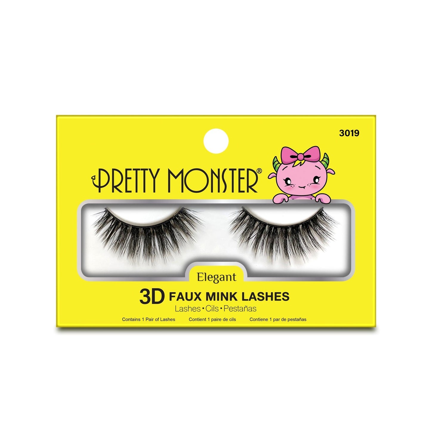 Pretty Monster Elegant 3D Faux Mink Lashes | 10 Styles