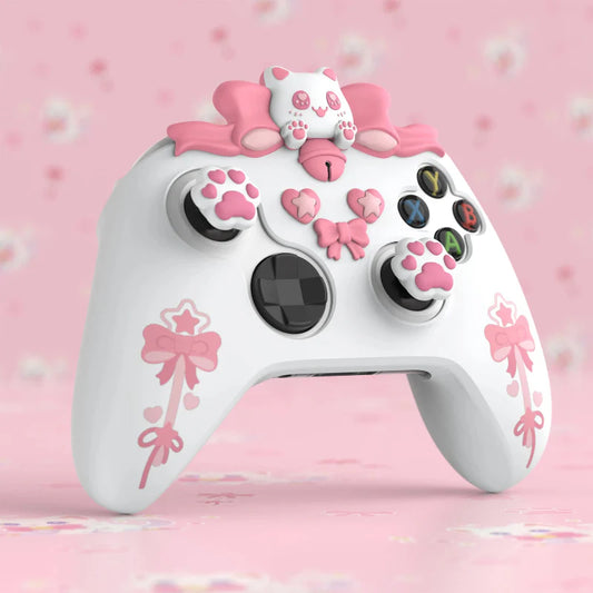 Housse de protection pour manette Xbox PlayVital Kawaii Cat