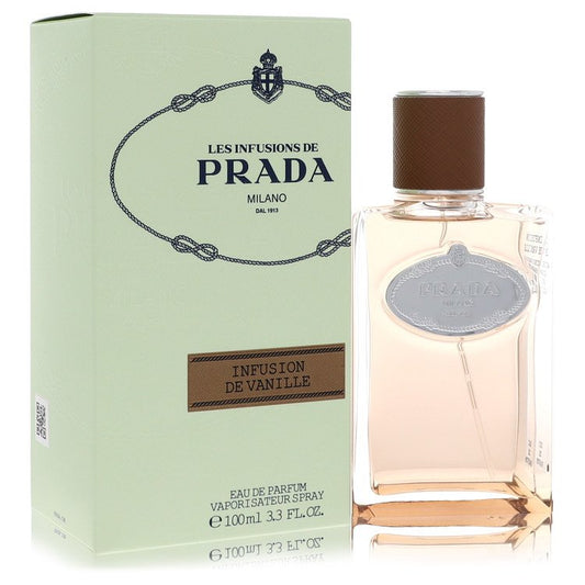 Prada Les Infusions De Infusion De Vanille by Prada Eau De Parfum Spray (Unisex) 3.3 oz