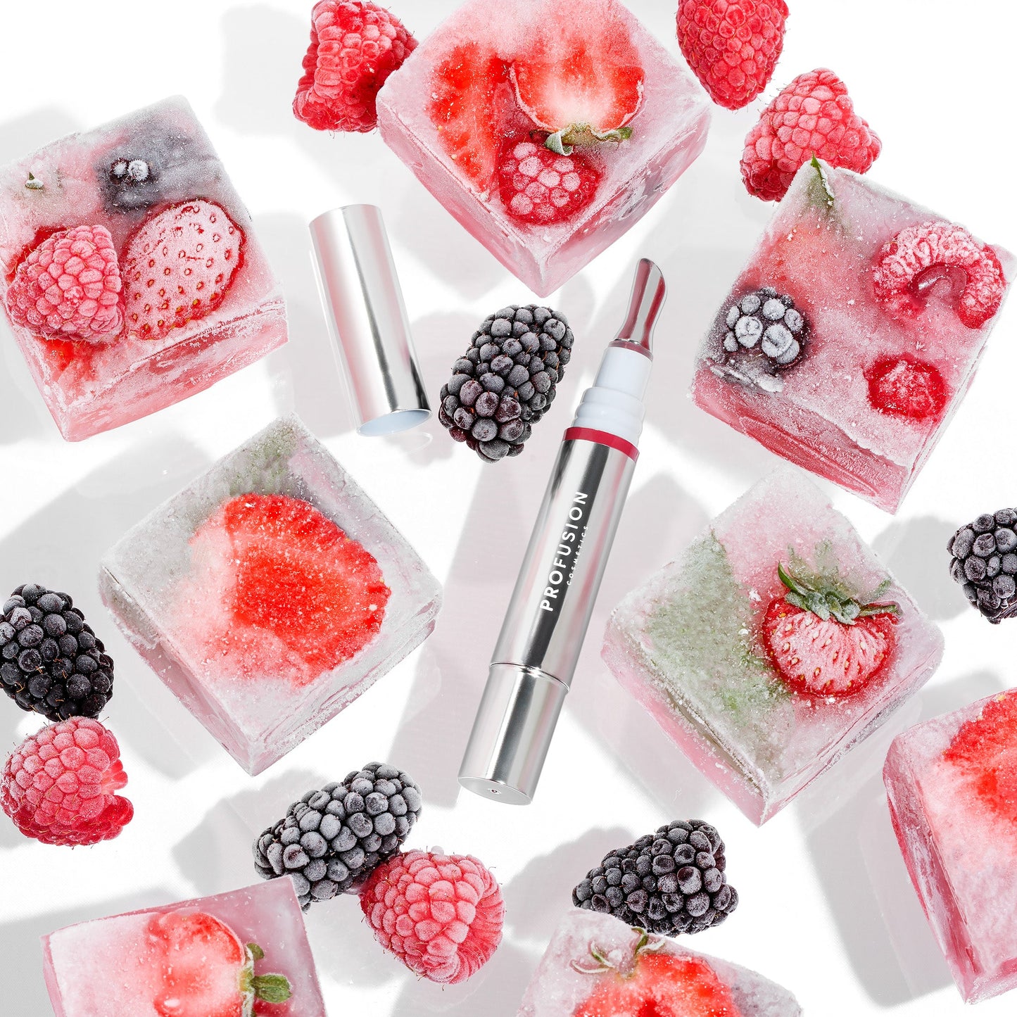 Frosted Kiss Cooling Plumping Lip Gloss