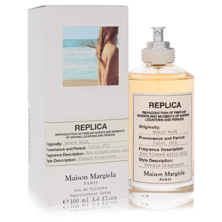 Replica Beachwalk by Maison Margiela Eau De Toilette Spray (Unisex) 3.4 oz